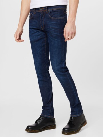 Liu Jo Uomo Slimfit Jeans 'FRANKE' in Blauw: voorkant