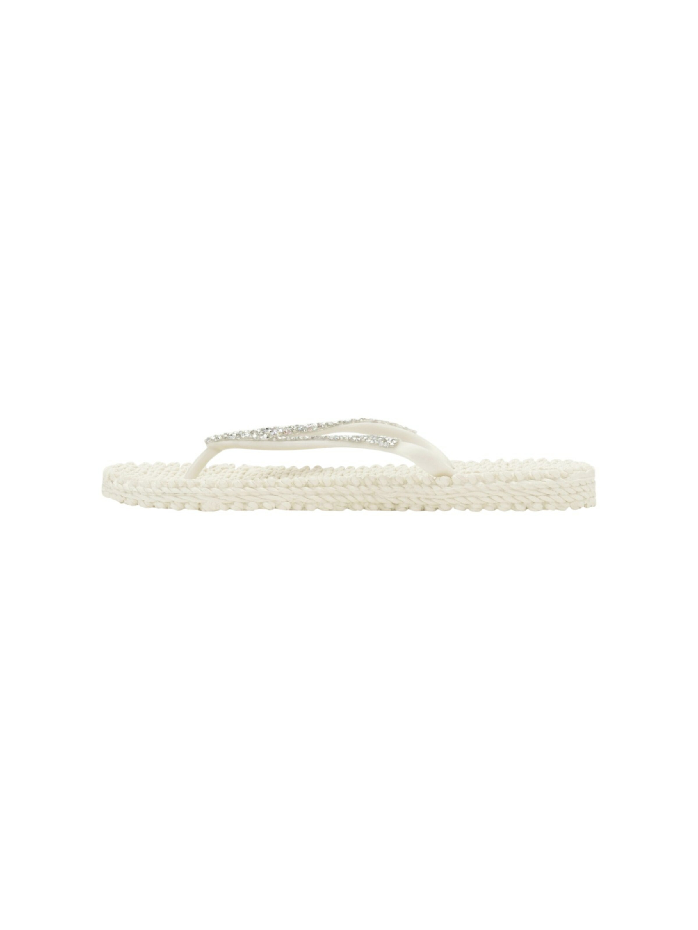 ILSE JACOBSEN T-Bar Sandals in Beige