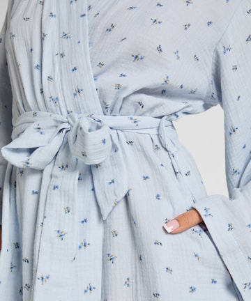 Hunkemöller Bathrobe short in Blue