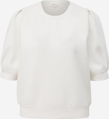 s.Oliver Sweatshirt in Beige: front