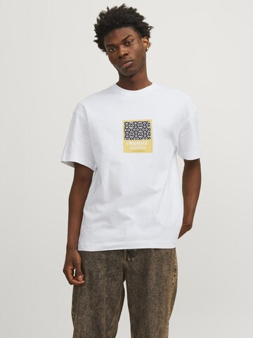 JACK & JONES Shirt 'Mykonos' in White: front