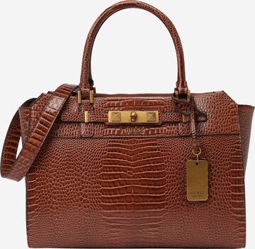 GUESS Handbag 'Raffie' in Brown: front