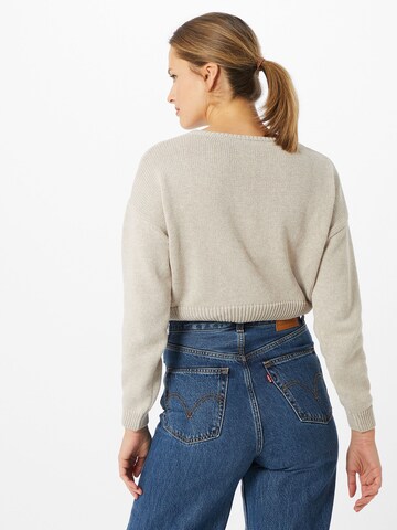 NU-IN Sweter w kolorze szary