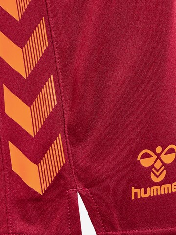 Hummel Regular Sportshorts 'Grid' in Rot