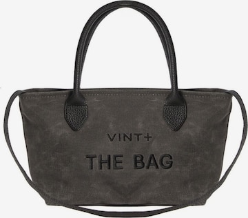 VINT+ Handbag 'Fine Bag Small' in Grey: front