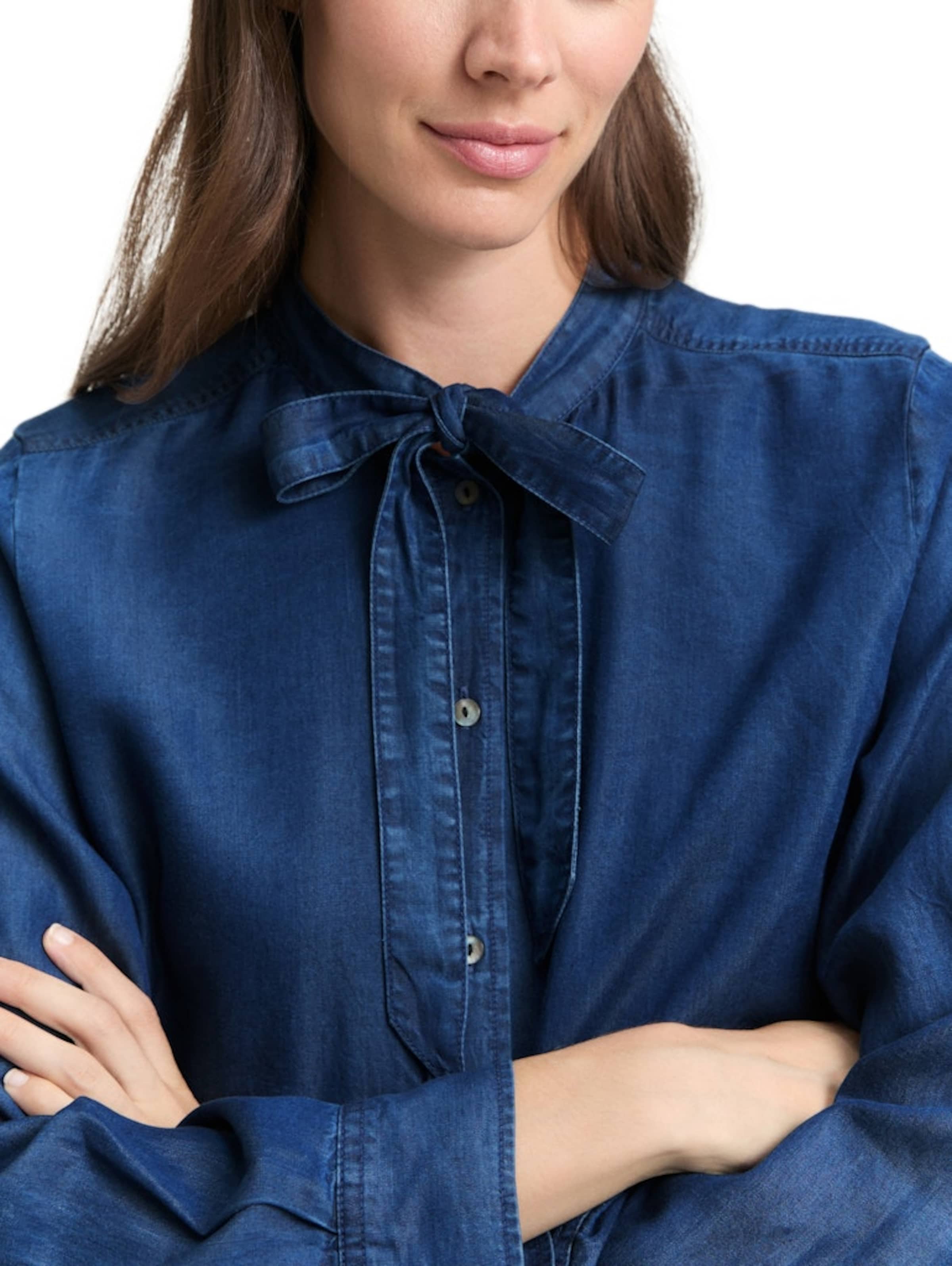 TOM TAILOR Blouse in Blue