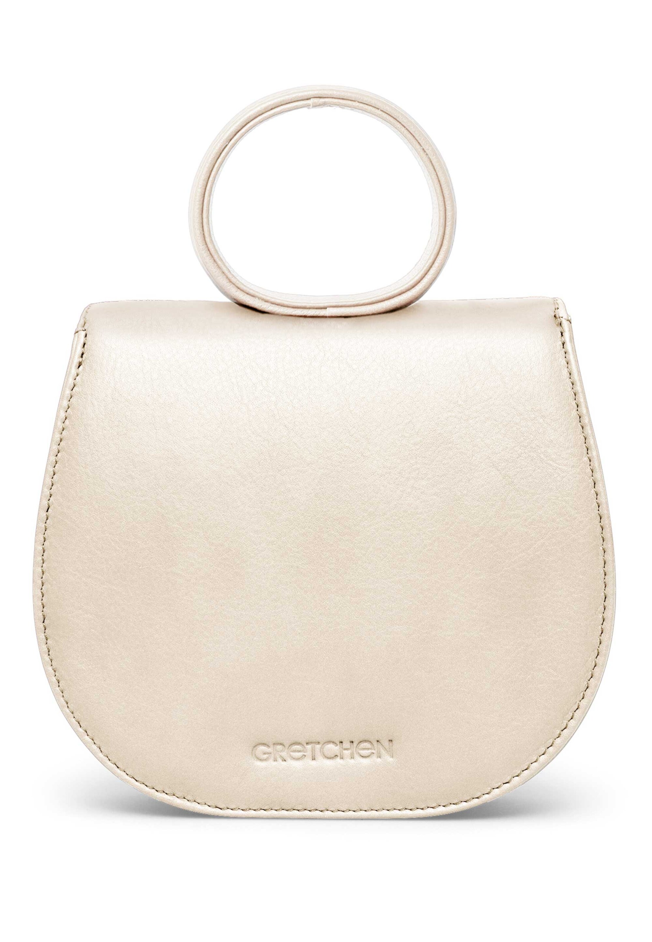 Gretchen Schultertasche 'Ebony Mini Loop Bag' in Beige