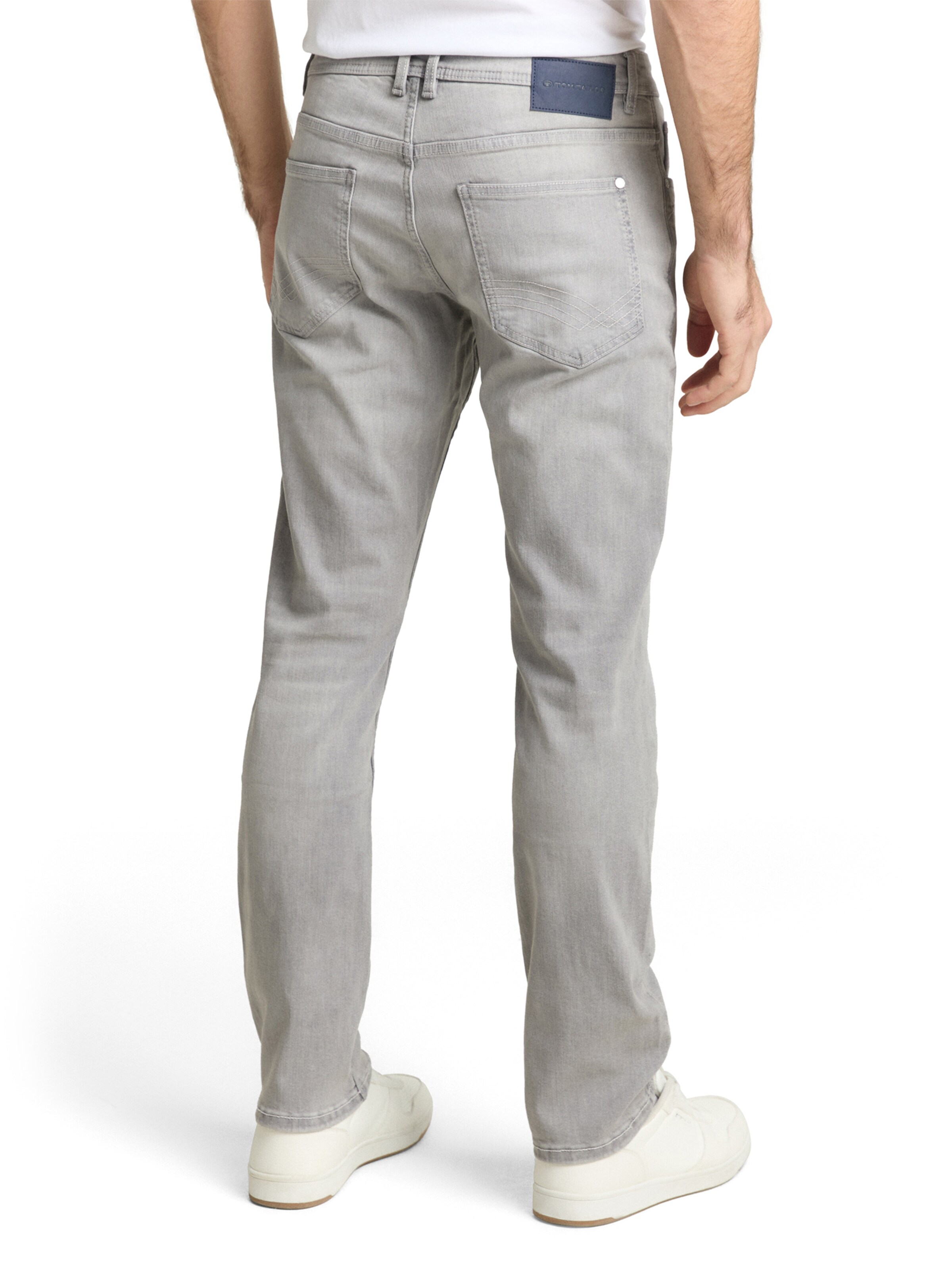 TOM TAILOR Regular Jeans 'JOSH' in Grijs