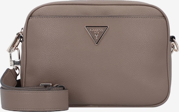 GUESS Crossbody Bag 'Meridian' in Grey: front