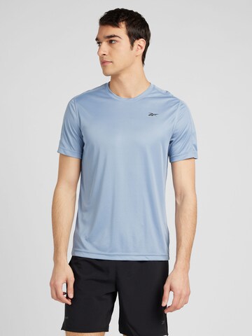 Reebok Functioneel shirt in Blauw: voorkant