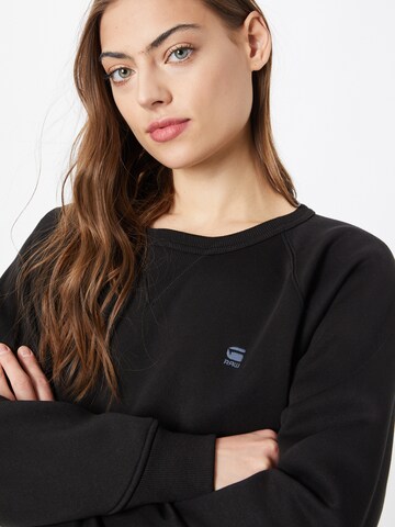 G-Star RAWSweater majica 'Premium core 2.0' - crna boja