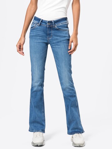 Pepe Jeans Flared Jeans 'NEW PIMLICO' in Blue: front