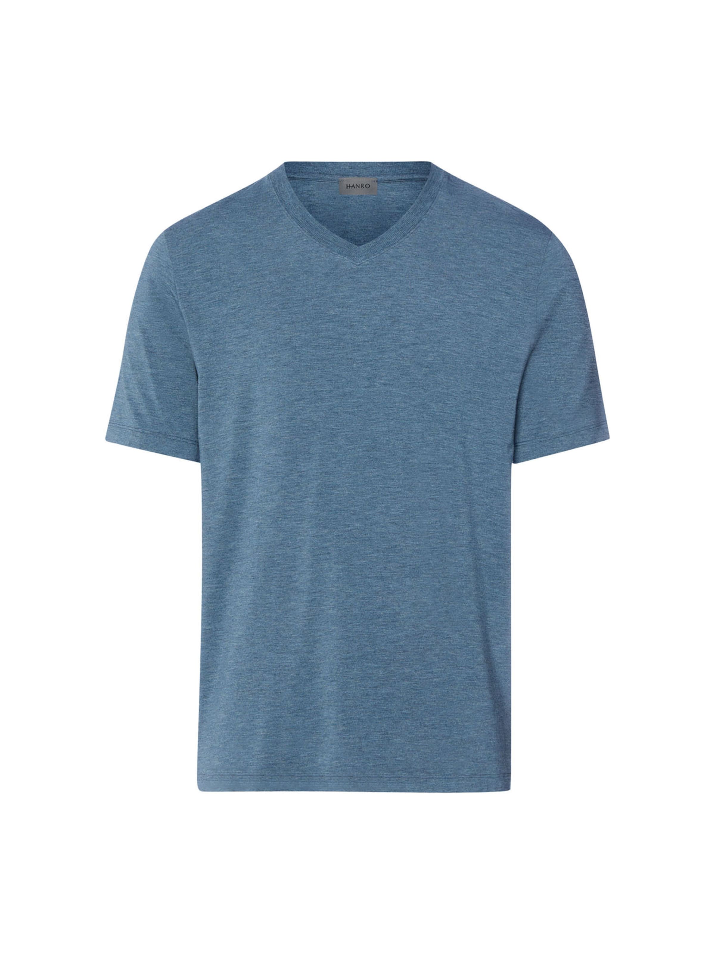 Hanro Shirt 'Casuals' in Blauw: voorkant