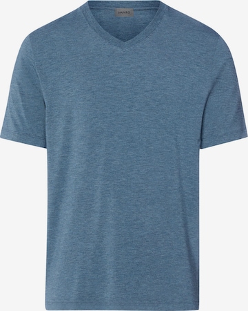 Hanro T-Shirt 'Casuals' in Blau: Vorderseite