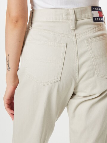 Tommy Jeans Loosefit Hose 'BETSY' in Beige