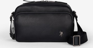 Borsa a tracolla di U.S. POLO ASSN. in nero: frontale