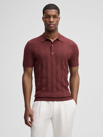 STRELLSON Poloshirt 'Vincent' in Rot: Vorderseite