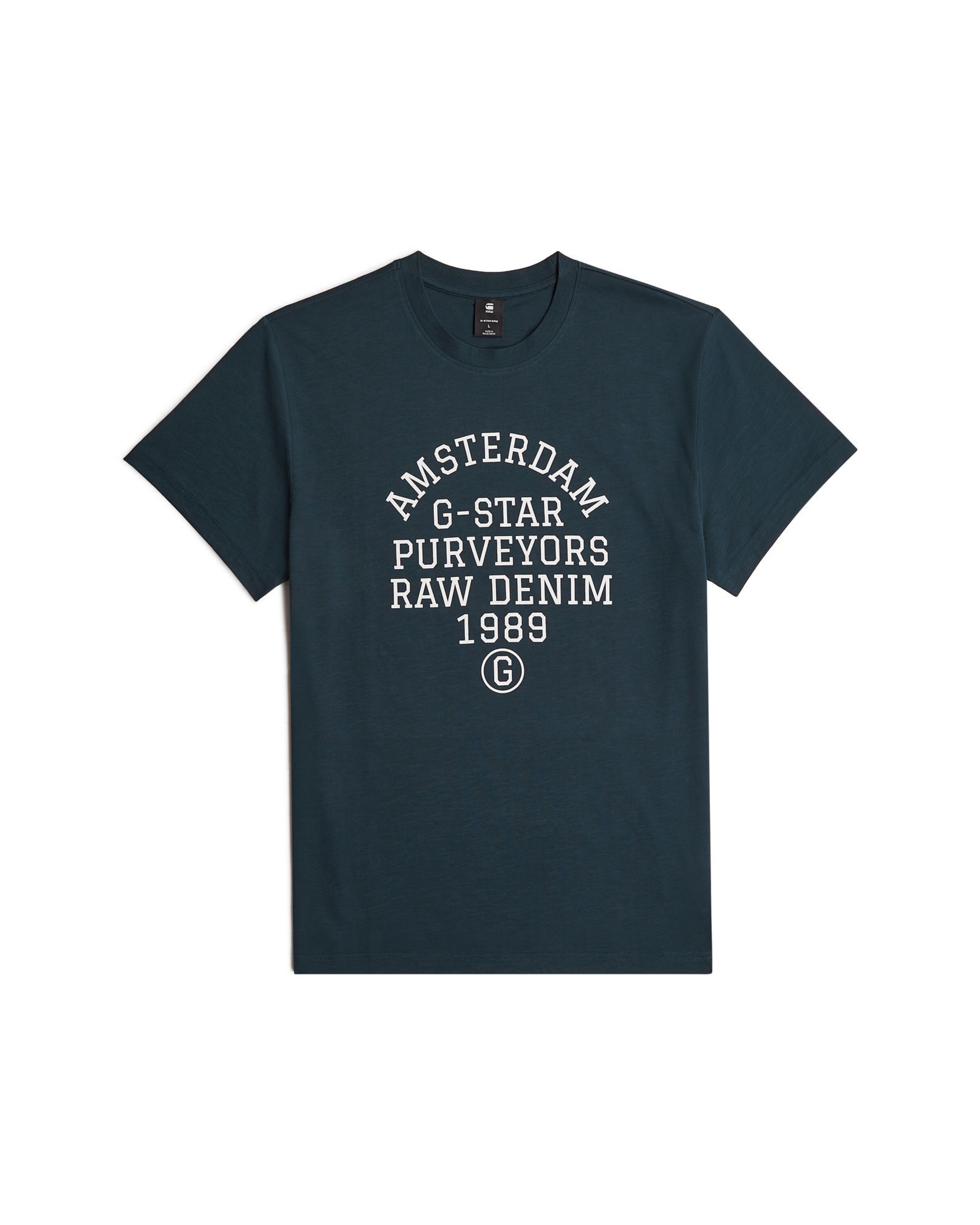 G-STAR T-Shirt 'Purveyors' in Blau: Vorderseite