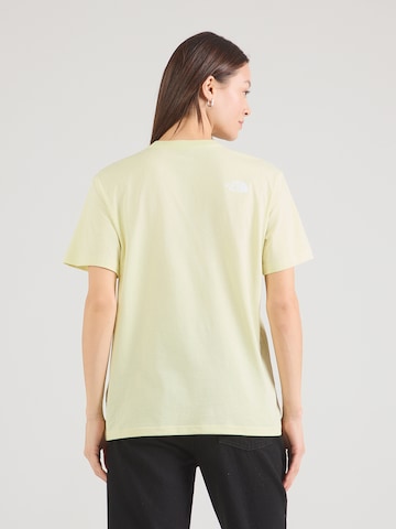 THE NORTH FACE Тениска 'EVOLUTION HALF DOME' в жълто
