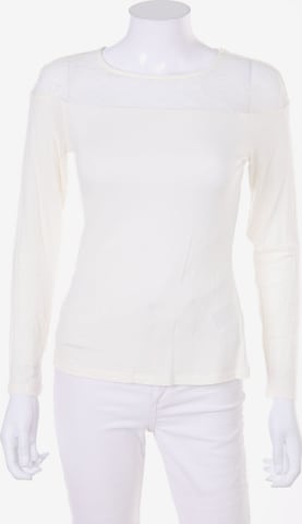 H&M Longsleeve-Shirt S in Weiß: predná strana