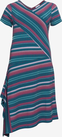 sheego by Joe Browns Knitted dress in Blue: front