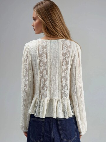 Chemisier Busem en blanc