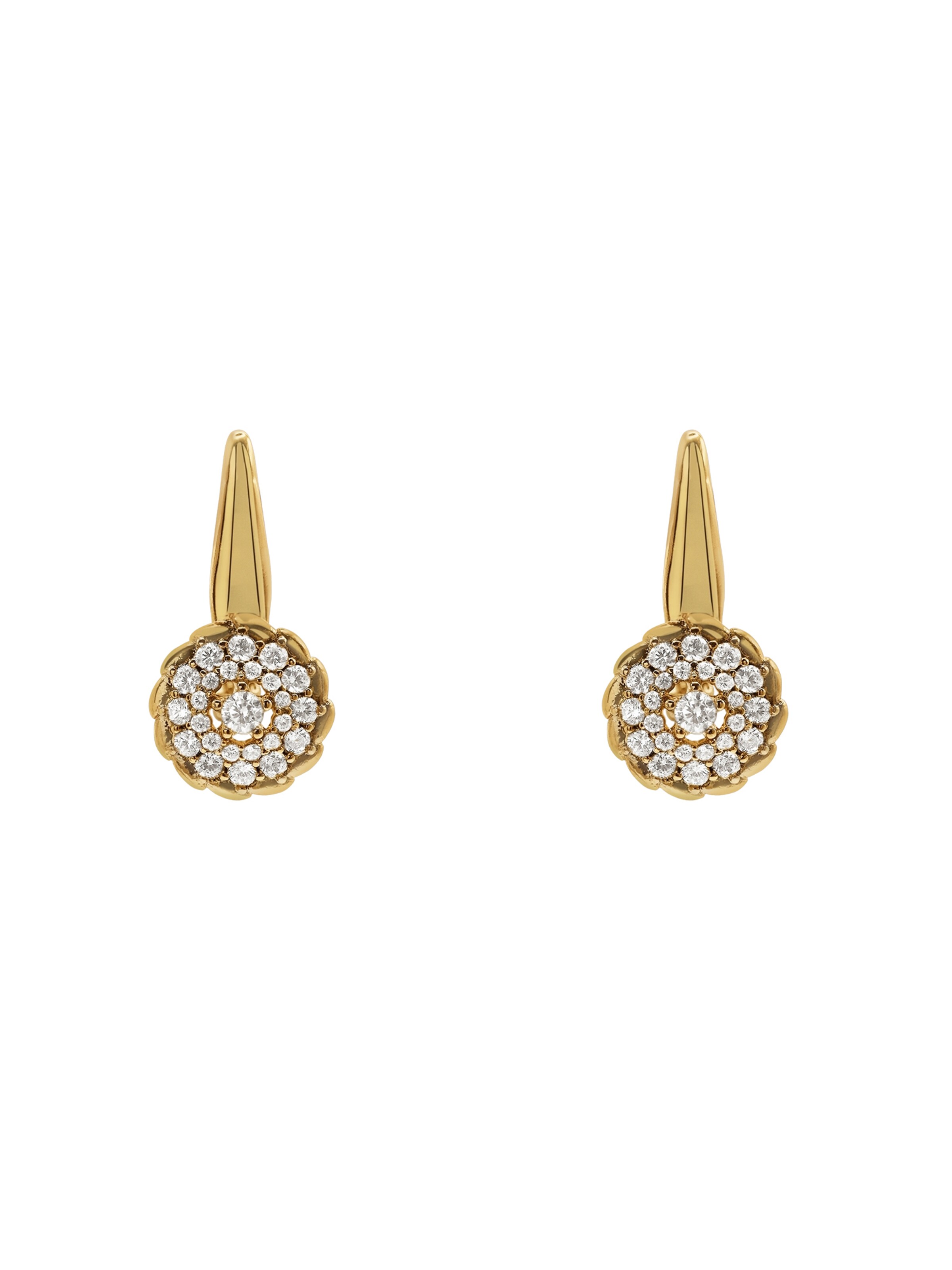 Boucles d'oreilles 'Lenia' Heideman en or