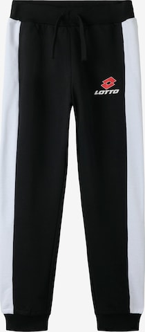 NAME IT Tapered Housut 'NKNLOTTO' värissä musta: etupuoli