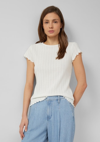 T-shirt s.Oliver en beige : devant