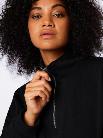 Cotton On Curve Sweatshirt 'PARIS' in Black