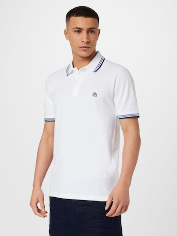 UNITED COLORS OF BENETTON Shirt in White: front