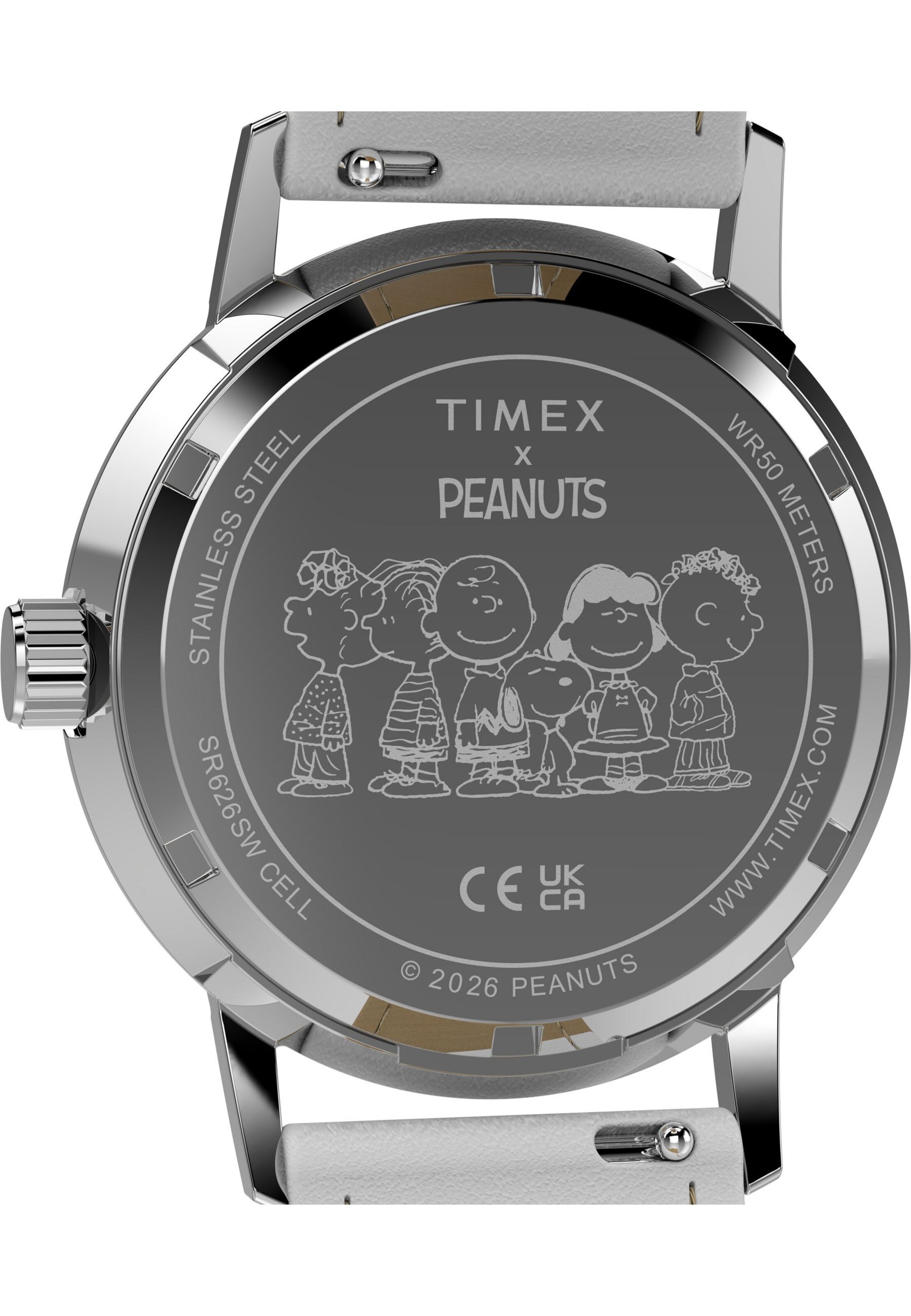 Orologio analogico 'Timex x Peanuts Marlin® Flower ' di TIMEX in bianco