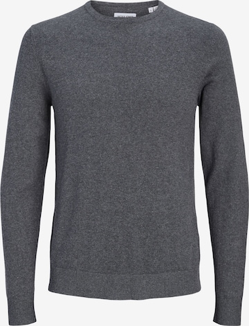 Felpa 'JJEEmil' di JACK & JONES in grigio: frontale
