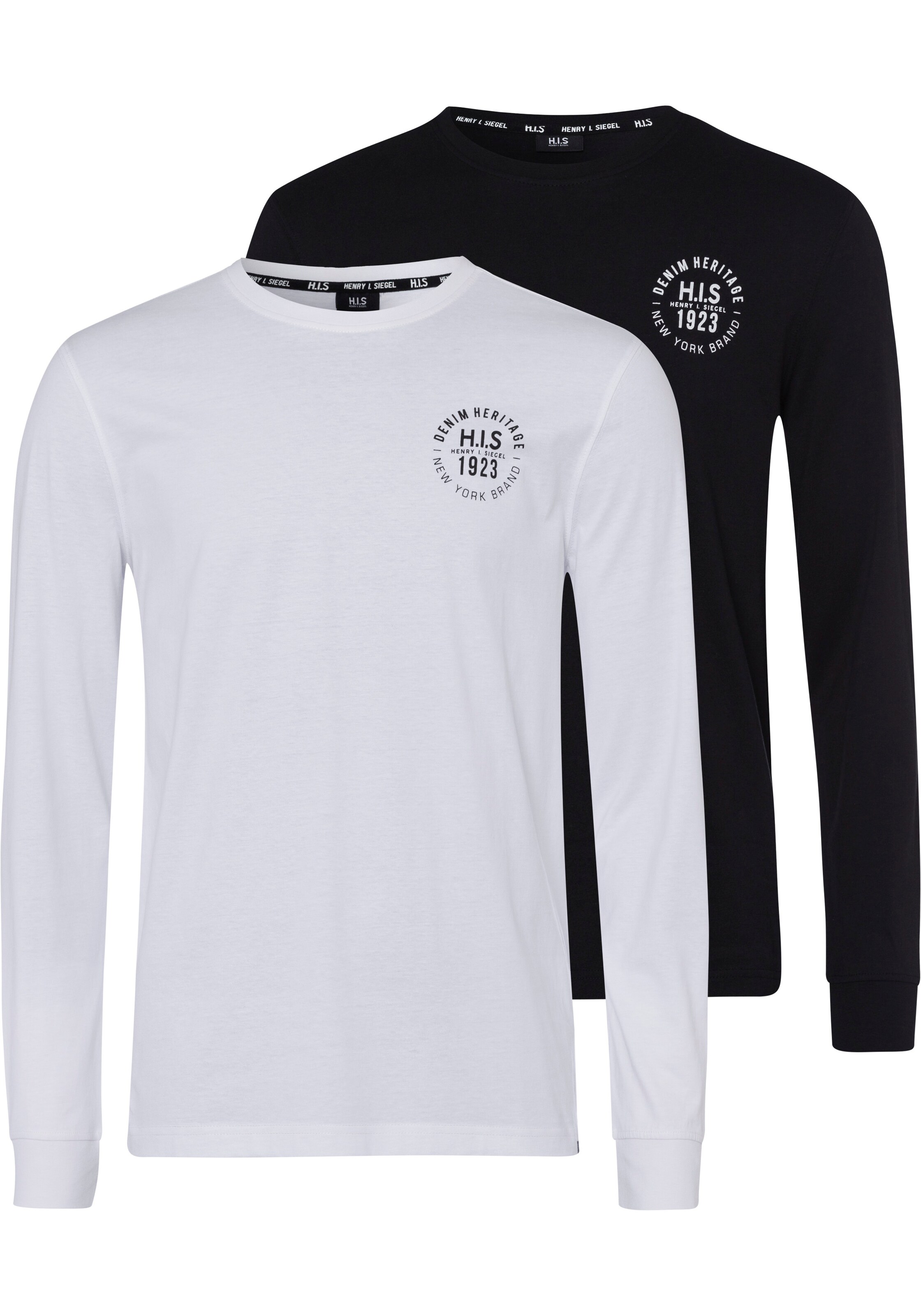 H.I.S Shirt in Schwarz: Vorderseite