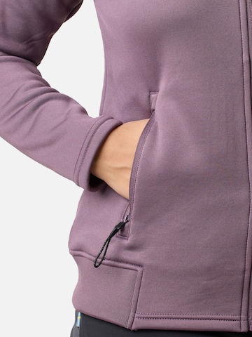 Veste en polaire fonctionnelle 'Lofoten' SWEDEMOUNT en violet