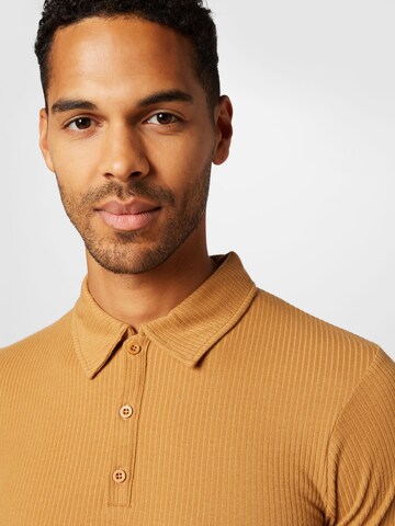 BURTON MENSWEAR LONDON Shirt in Brown