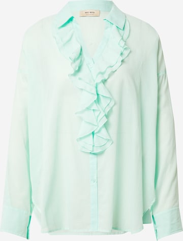 MOS MOSH - Blusa em verde: frente