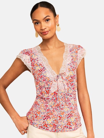 love & roses Bluza | roza barva: sprednja stran