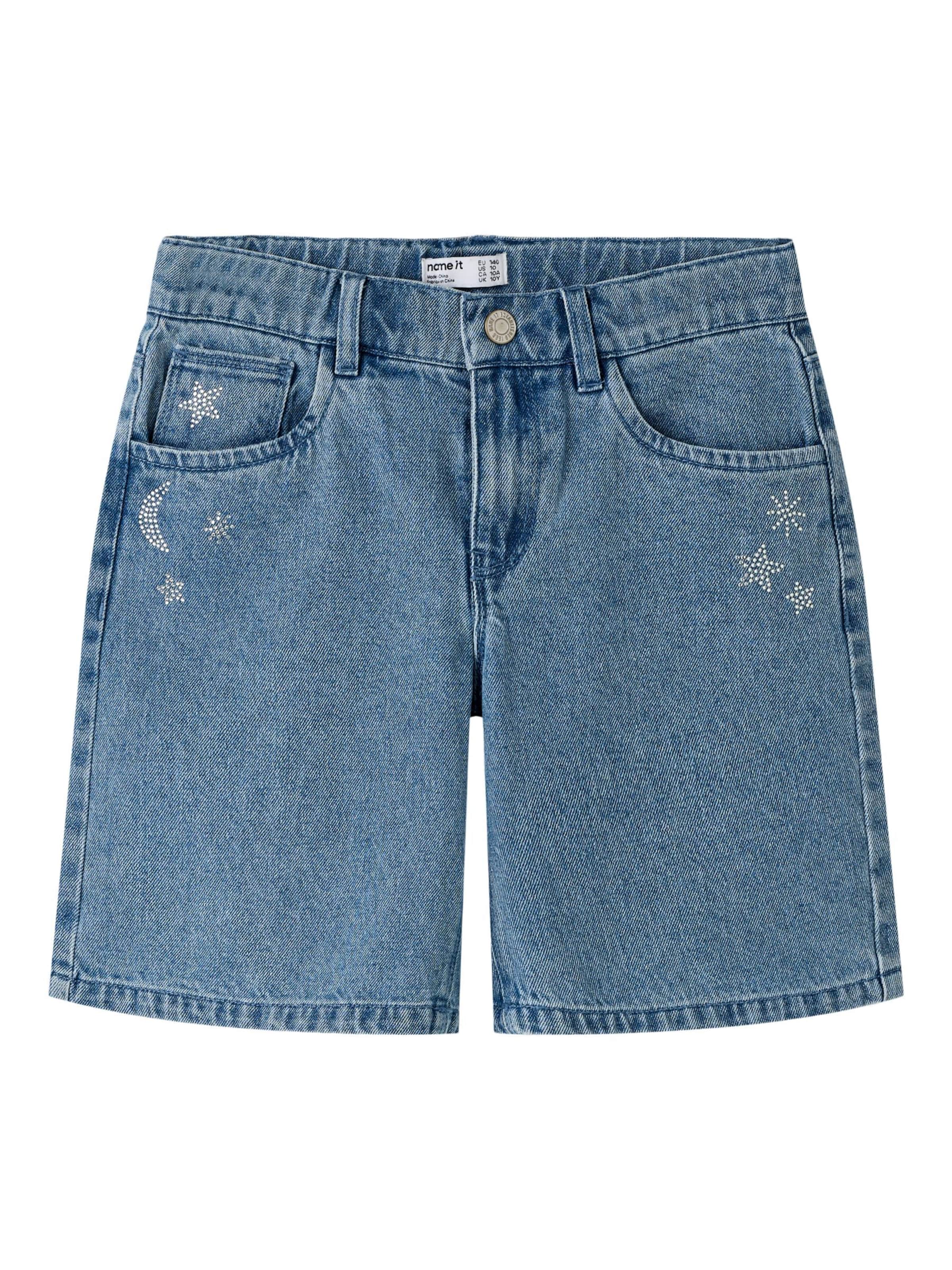 NAME IT Regular Jeans in Blauw: voorkant