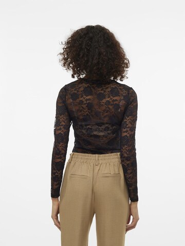 VERO MODA Shirt 'VMSILKE' in Schwarz