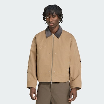 ADIDAS ORIGINALS Jacke 'Premium Essentials' in Grün: Vorderseite