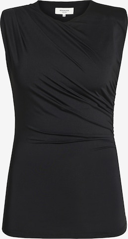 Haut 'Billie' rosemunde en noir : devant