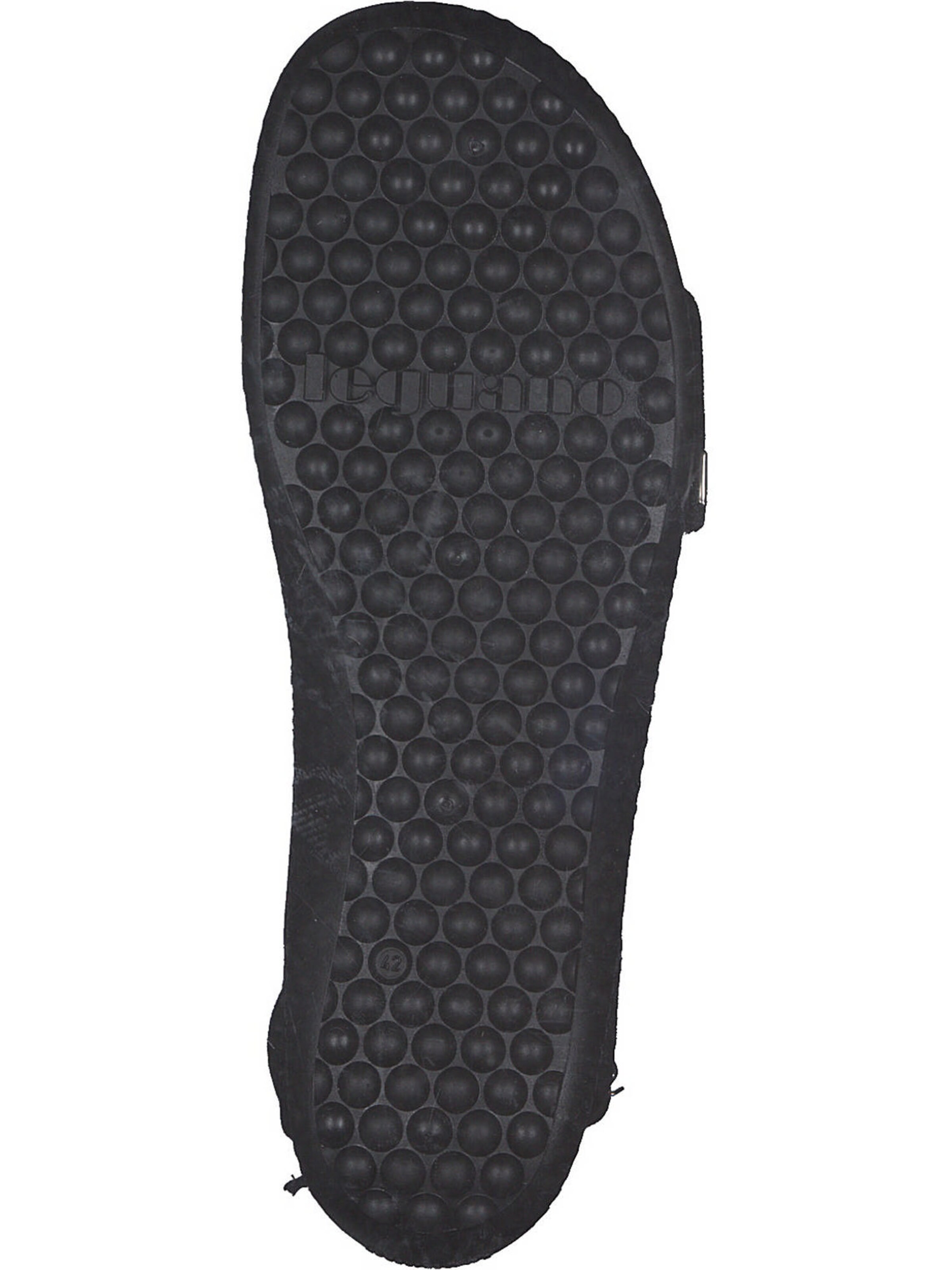 Leguano Strap Sandals in Black