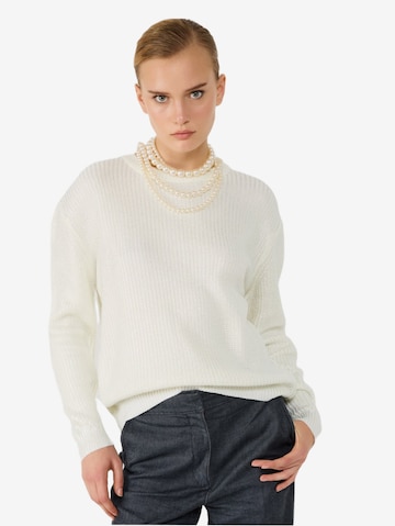 No Matter What Sweater in Beige: front