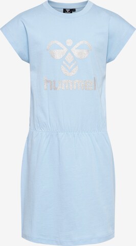 Hummel Jurk in Blauw: voorkant