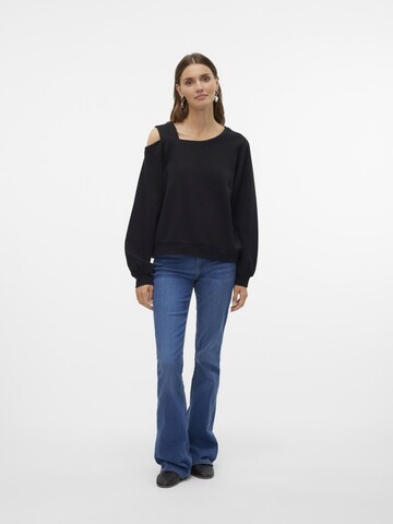 VERO MODA Sweatshirt 'Gina' in Zwart