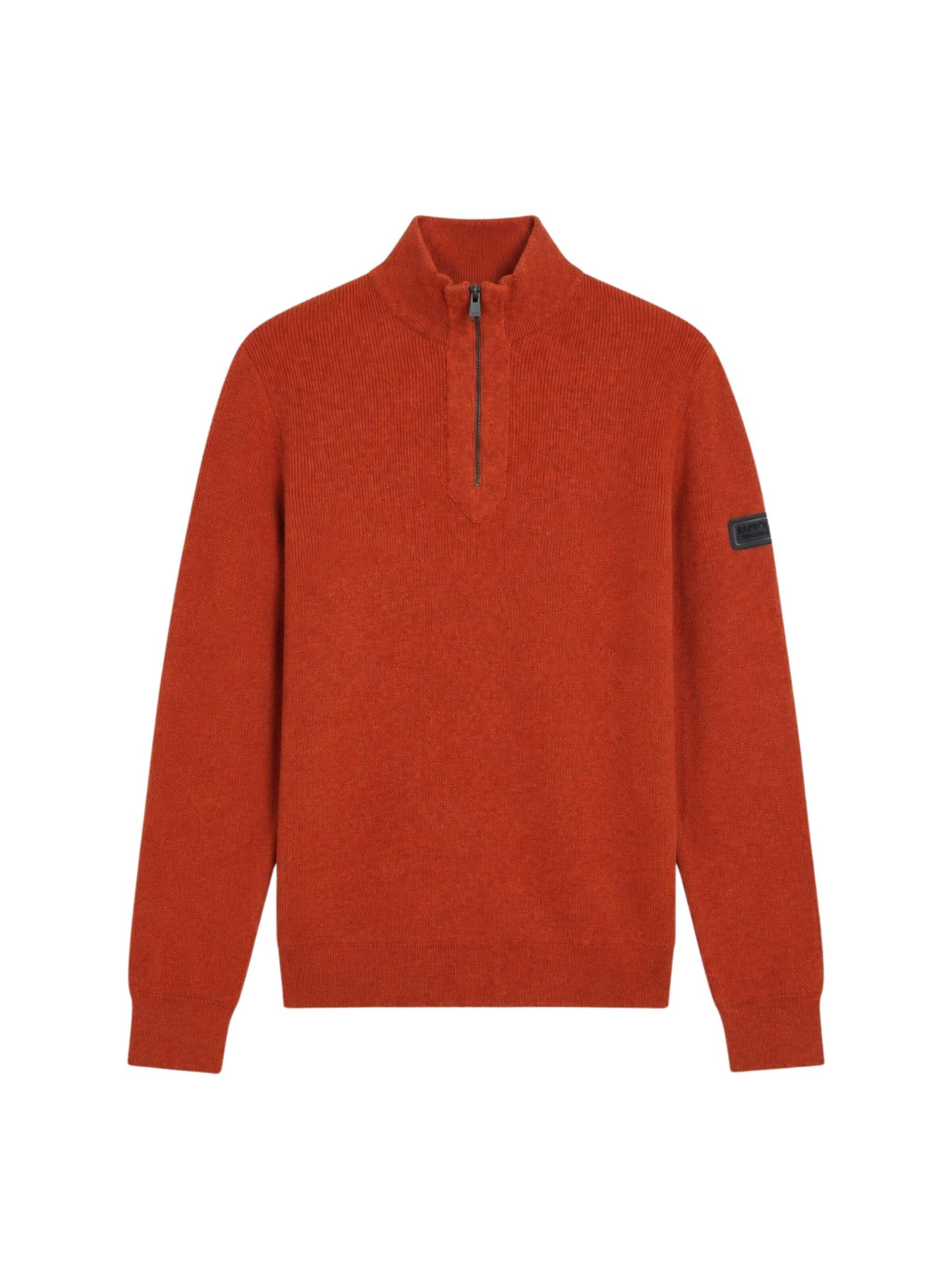 Pull-over Barbour International en rouge : devant