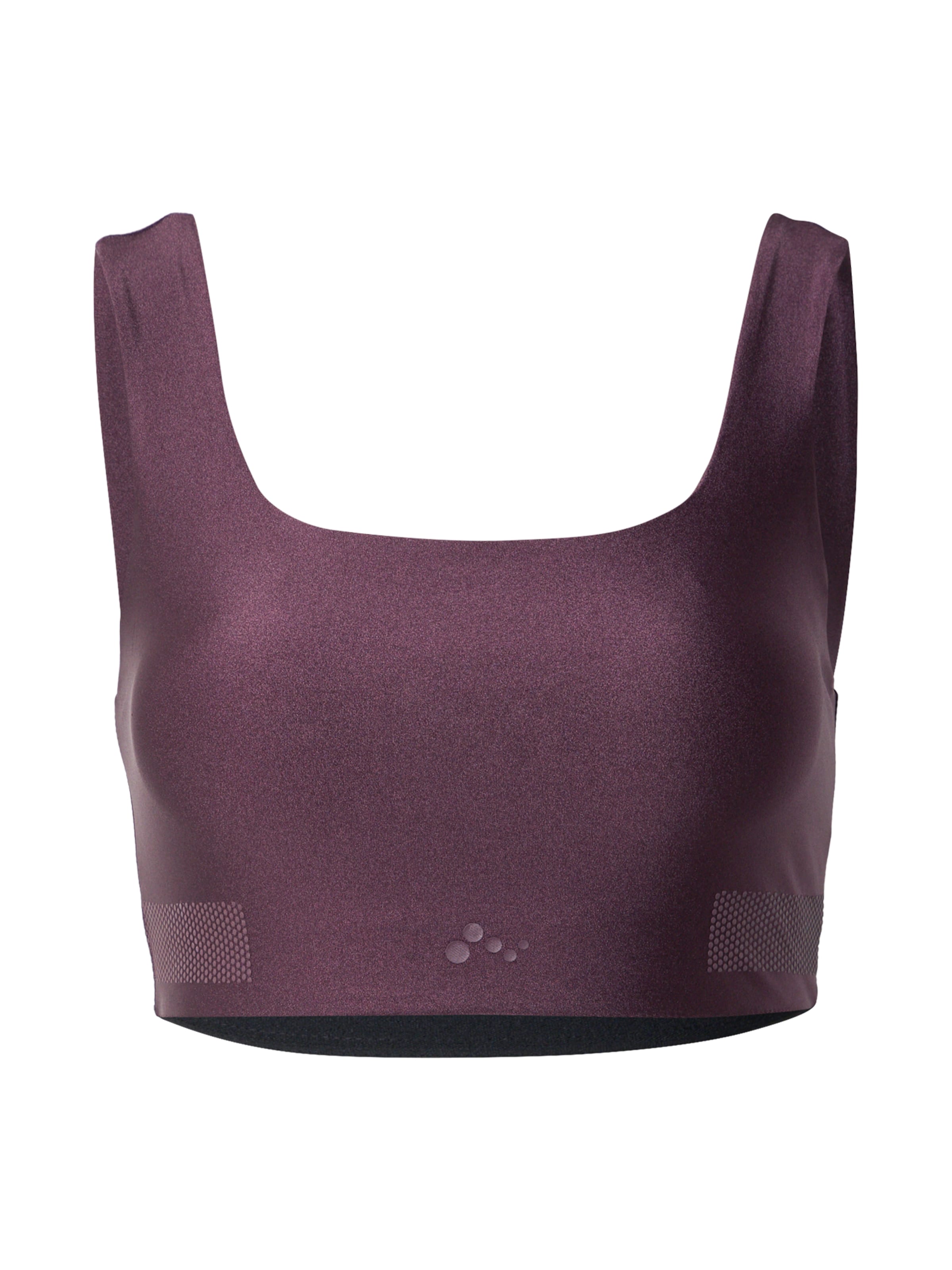 ONLY PLAY Õlapaelteta topp Spordirinnahoidja 'ONPJOSTA-2', värv lilla: eest vaates
