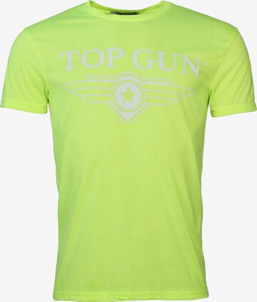 TOP GUN T-Shirt ' Radiate ' in Gelb: predná strana