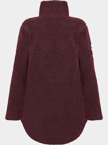 Didriksons Fleece jas in Rood